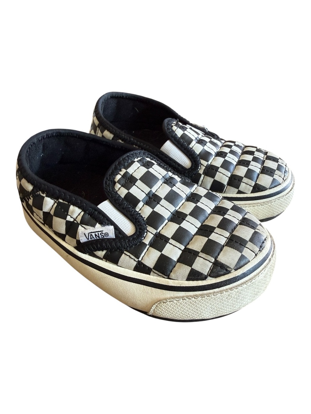 Vans | Slip-er 2 Checkerboard Cabin Shoes for Little Kids